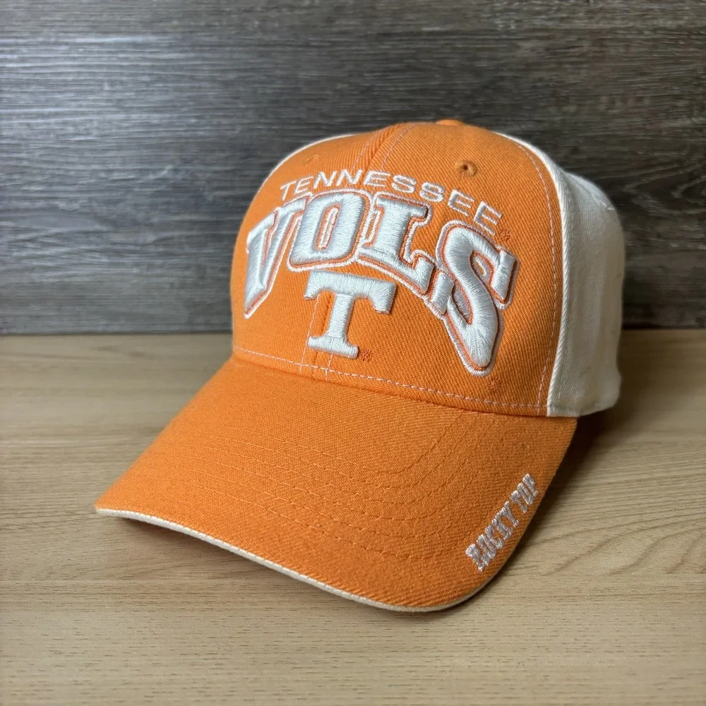 Tennessee Volunteers Hat Cap Strap Back NCAA Football Rocky Top Mens
